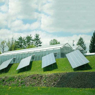 İyi bir fiyat. Metal Frames Landscape or Portrait Solar Power System For Greenhouse çevrimiçi