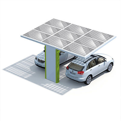 İyi bir fiyat. On Off Grid Thickness 15mm PV Carport Solar Systems For Private Parking Lot çevrimiçi