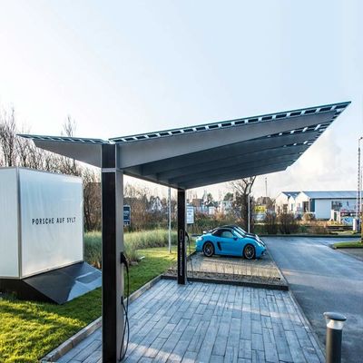 İyi bir fiyat. 60 Degree Residential Module Solar Energy Carport Support Brackets çevrimiçi