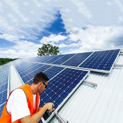 İyi bir fiyat. 30psf Tile Roof Aluminum Alloy Solar Photovoltaic System çevrimiçi
