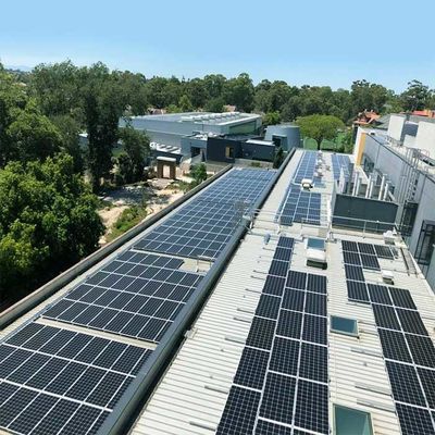 İyi bir fiyat. 130mph Galvanized PV Mounting Structures For Solar Rooftop Systems çevrimiçi