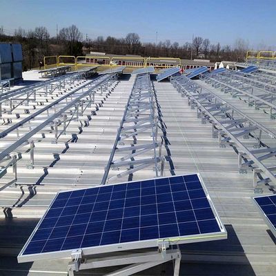 İyi bir fiyat. HDG 6063 T5 Flat Roof Solar PV Mounting Systems çevrimiçi