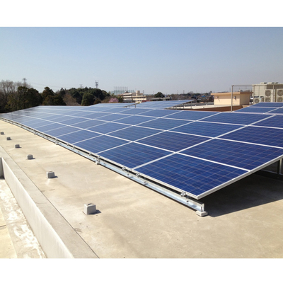 İyi bir fiyat. Anodized Galvanized 1MW Solar Panel Ground mounting systems ground mounting solar PV bracket çevrimiçi