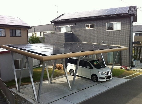 İyi bir fiyat. Full Installation anodized Car Park Solar Panel Ground Mounting System çevrimiçi