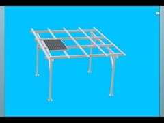 Aluminum carport installation